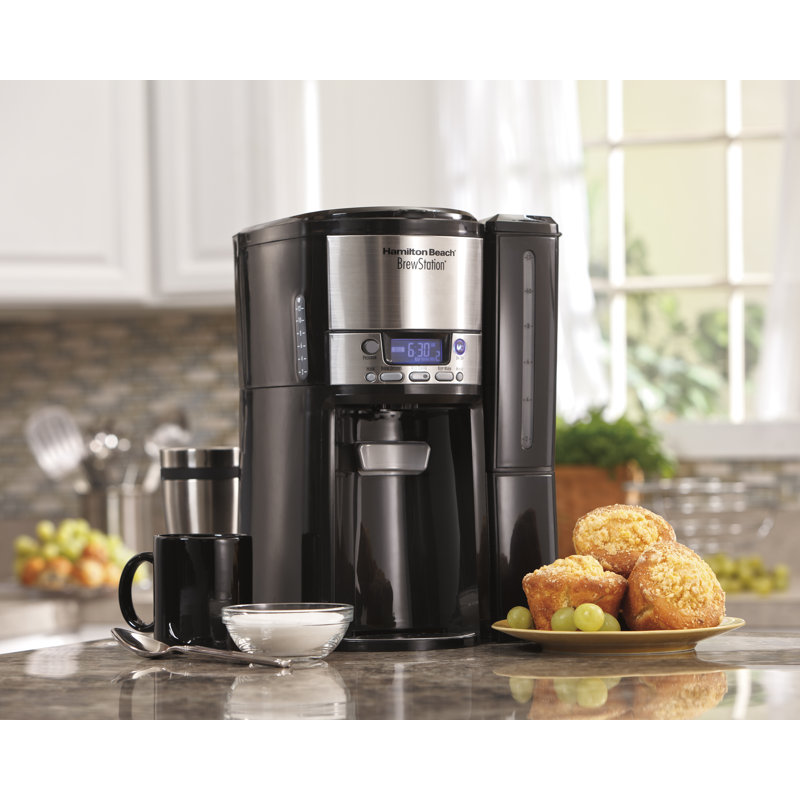 Hamilton Beach Brewstation 12 Cup Coffee Maker & Reviews Wayfair